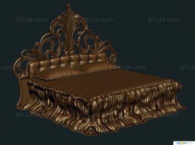 Спинки кроватей (SK_0058) 3D модель для ЧПУ станка