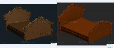 Спинки кроватей (SK_0060) 3D модель для ЧПУ станка