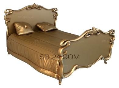 Спинки кроватей (SK_0064) 3D модель для ЧПУ станка
