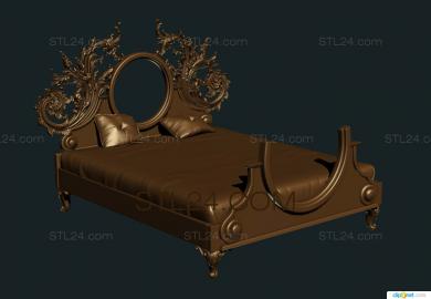 Спинки кроватей (SK_0074) 3D модель для ЧПУ станка