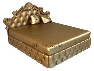 Headboard (SK_0081) 3D models for cnc