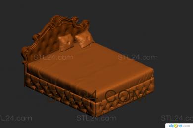 Headboard (SK_0081) 3D models for cnc