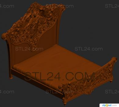 Спинки кроватей (SK_0087) 3D модель для ЧПУ станка
