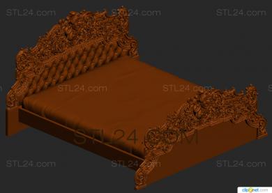 Спинки кроватей (SK_0089) 3D модель для ЧПУ станка