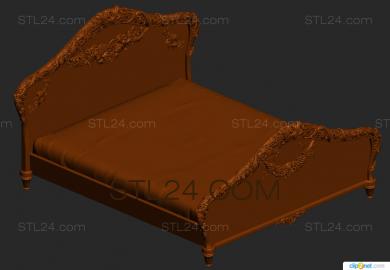 Спинки кроватей (SK_0095) 3D модель для ЧПУ станка