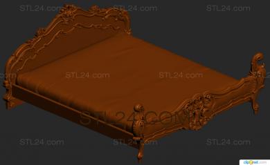 Спинки кроватей (SK_0101) 3D модель для ЧПУ станка