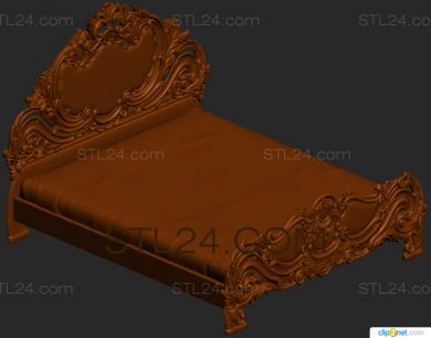 Спинки кроватей (SK_0104) 3D модель для ЧПУ станка