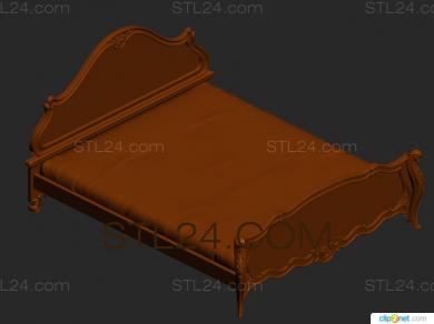 Спинки кроватей (SK_0105) 3D модель для ЧПУ станка