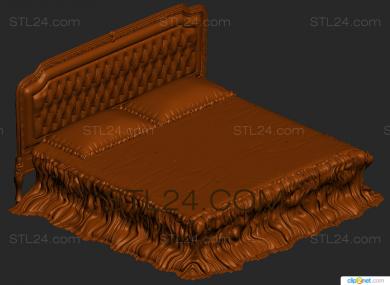 Headboard (SK_0110) 3D models for cnc