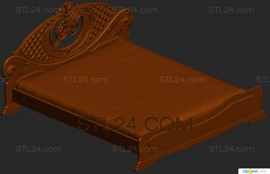 Спинки кроватей (SK_0115) 3D модель для ЧПУ станка
