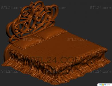 Спинки кроватей (SK_0119) 3D модель для ЧПУ станка