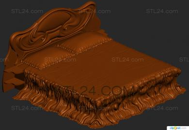Спинки кроватей (SK_0121) 3D модель для ЧПУ станка