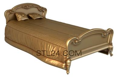 Спинки кроватей (SK_0125) 3D модель для ЧПУ станка