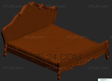Спинки кроватей (SK_0126) 3D модель для ЧПУ станка