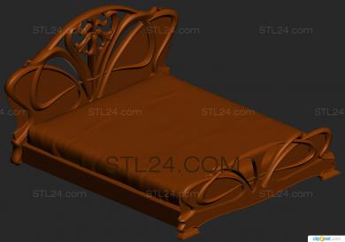 Спинки кроватей (SK_0130) 3D модель для ЧПУ станка