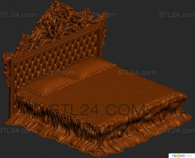 Headboard (SK_0131) 3D models for cnc