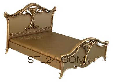 Headboard (SK_0136) 3D models for cnc