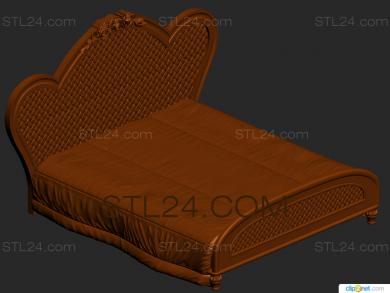 Спинки кроватей (SK_0140) 3D модель для ЧПУ станка
