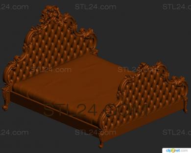 Headboard (SK_0150) 3D models for cnc