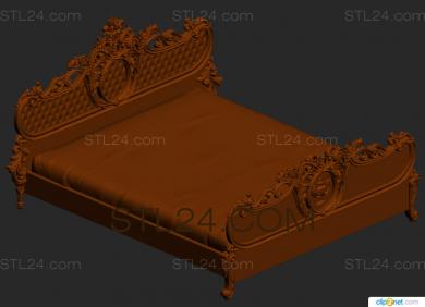 Headboard (SK_0163) 3D models for cnc