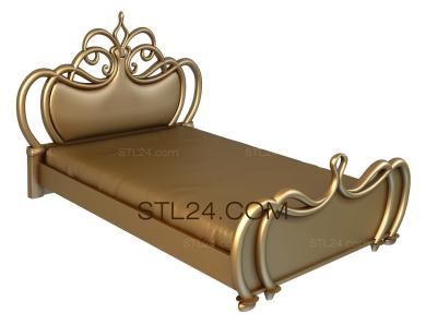 Спинки кроватей (SK_0168) 3D модель для ЧПУ станка