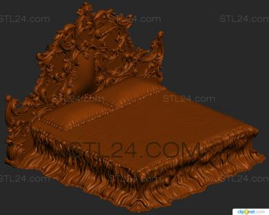 Headboard (SK_0171) 3D models for cnc