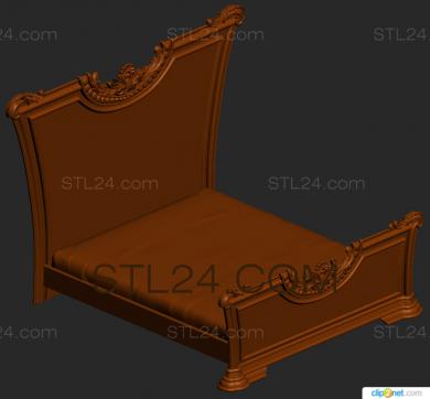 Headboard (SK_0178) 3D models for cnc