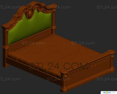 Спинки кроватей (SK_0184) 3D модель для ЧПУ станка