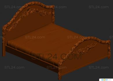 Спинки кроватей (SK_0186) 3D модель для ЧПУ станка
