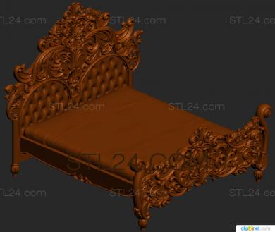 Headboard (SK_0193) 3D models for cnc