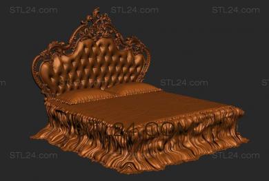 Спинки кроватей (SK_0195) 3D модель для ЧПУ станка