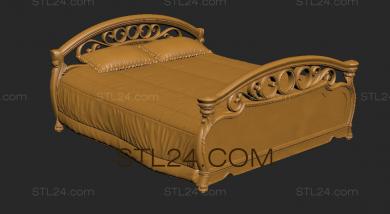 Спинки кроватей (SK_0197) 3D модель для ЧПУ станка
