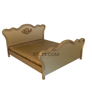 Спинки кроватей (SK_0201) 3D модель для ЧПУ станка