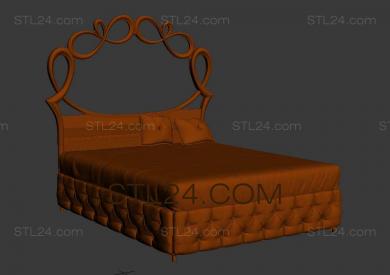 Спинки кроватей (SK_0212) 3D модель для ЧПУ станка