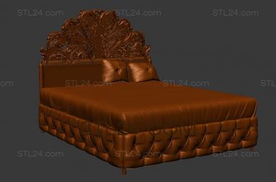Спинки кроватей (SK_0215) 3D модель для ЧПУ станка