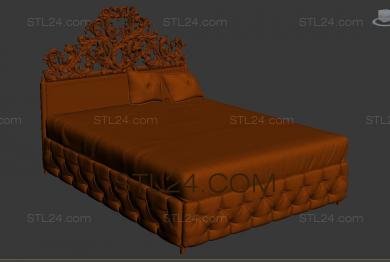 Спинки кроватей (SK_0219) 3D модель для ЧПУ станка