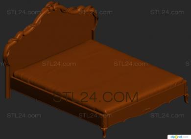 Спинки кроватей (SK_0221) 3D модель для ЧПУ станка