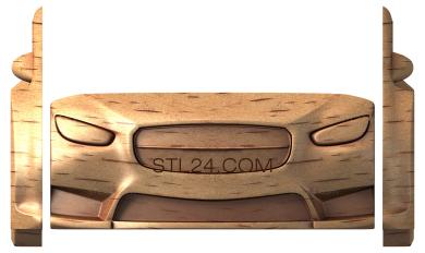 Спинки кроватей (SK_0242) 3D модель для ЧПУ станка