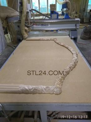 Спинки кроватей (SK_0306) 3D модель для ЧПУ станка