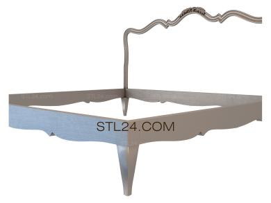 Спинки кроватей (SK_0310) 3D модель для ЧПУ станка