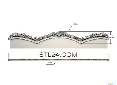 Headboard (SK_0315) 3D models for cnc