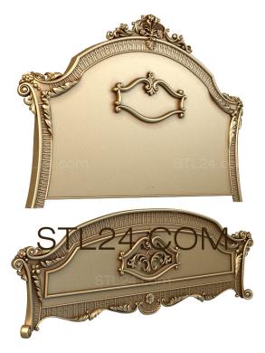 Headboard (SK_0337) 3D models for cnc