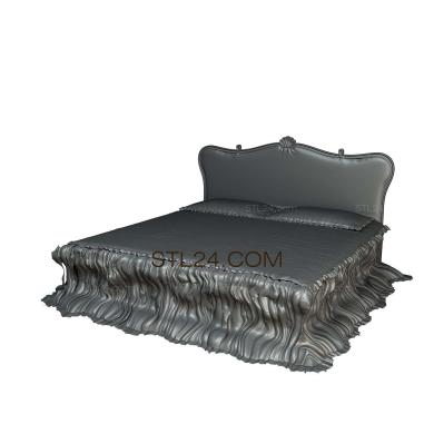 Спинки кроватей (SK_0345) 3D модель для ЧПУ станка
