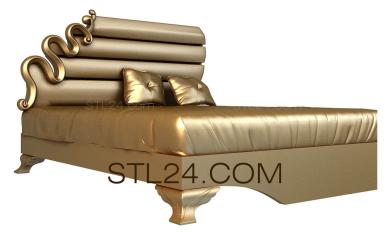 Спинки кроватей (SK_0373) 3D модель для ЧПУ станка