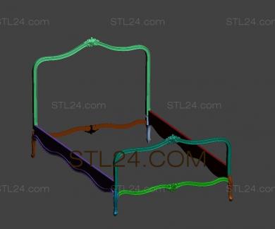 Спинки кроватей (SK_0388) 3D модель для ЧПУ станка
