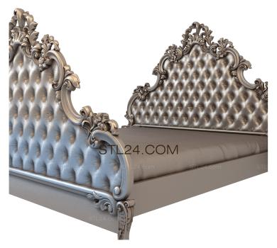 Спинки кроватей (SK_0430) 3D модель для ЧПУ станка