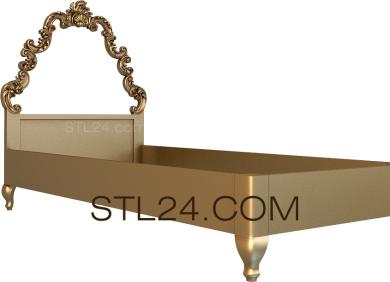 Спинки кроватей (SK_0444) 3D модель для ЧПУ станка