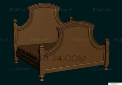 Спинки кроватей (SK_0449) 3D модель для ЧПУ станка