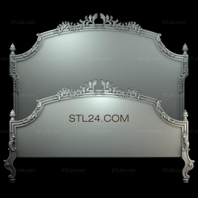 Headboard (SK_0458) 3D models for cnc