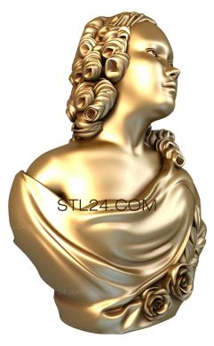 Statuette (STK_0007) 3D models for cnc
